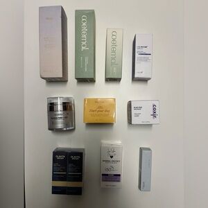 17 Piece Assorted Skincare Bundle- High end skincare